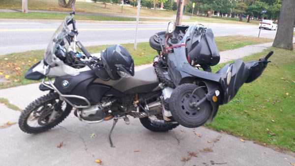Heavily Loaded Motorcycles (37 photos)