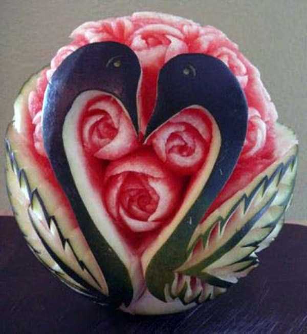 amazing watermelon carvings 8