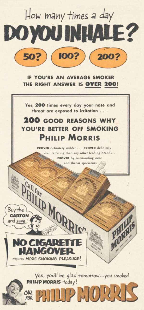 vintage cigarette ads 24 Cigarette Ads From The Past (35 photos)