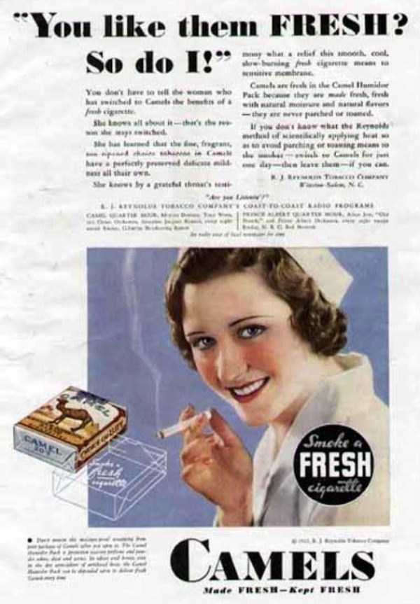vintage cigarette ads 27 Cigarette Ads From The Past (35 photos)