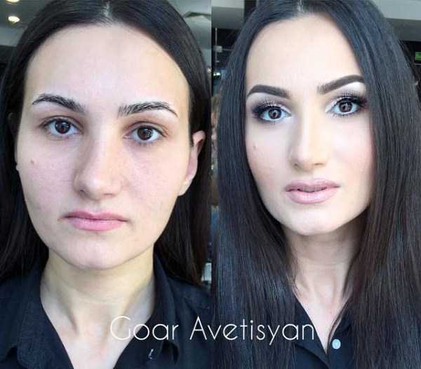 Makeup Can Drastically Change a Womans Face (27 photos)