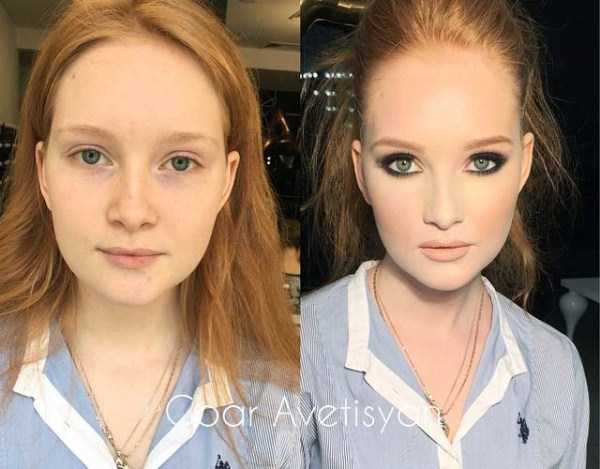Makeup Can Drastically Change a Womans Face (27 photos)