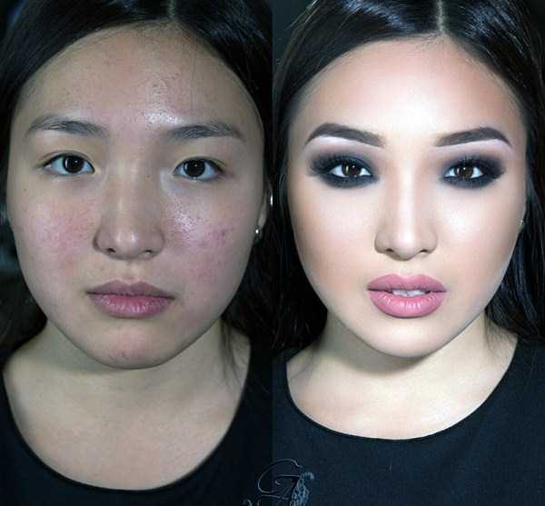 Makeup Can Drastically Change a Womans Face (27 photos)
