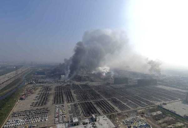 Tianjin explosion 28 Eerie Pictures Show the Aftermath of Tianjin Explosions (41 photos)
