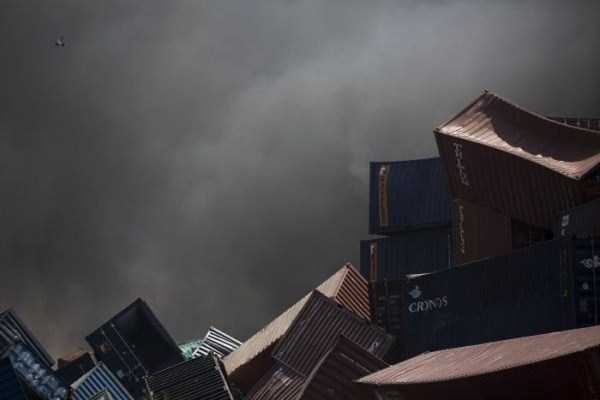 Tianjin explosion 8 Eerie Pictures Show the Aftermath of Tianjin Explosions (41 photos)