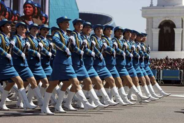 Brave Girls of Kazakhstans Armed Forces (33 photos)