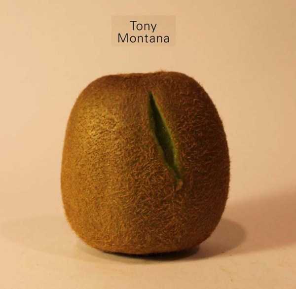 Anthony Chidiac carved kiwi fruits 26 Surprisingly Secret Identities of Kiwi Fruits (29 photos)
