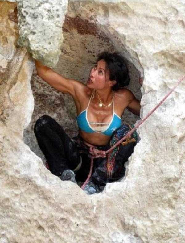 hot sexy rock climbing girls 9
