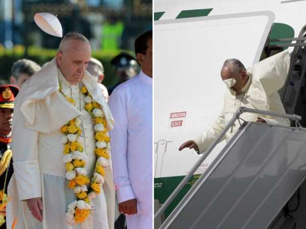 The Pope Having Some Trouble With the Wind (22 photos)