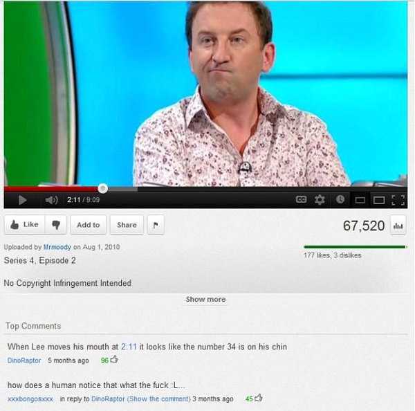 You Just Gotta Laugh at These YouTube Comments (60 photos)