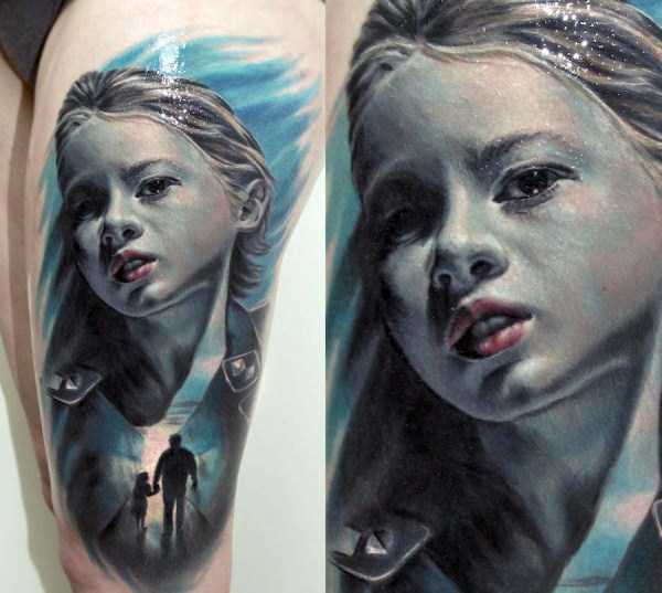 30 Insanely Realistic Portrait Tattoos (30 photos)