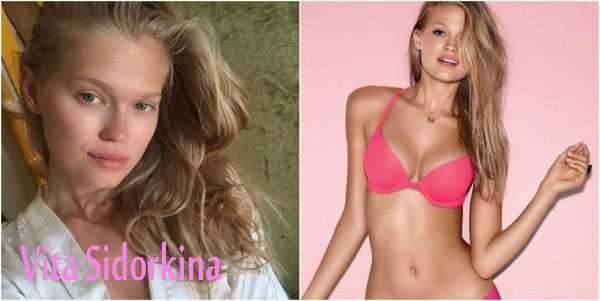 Victorias Secret Angels With and Without Makeup (23 photos)