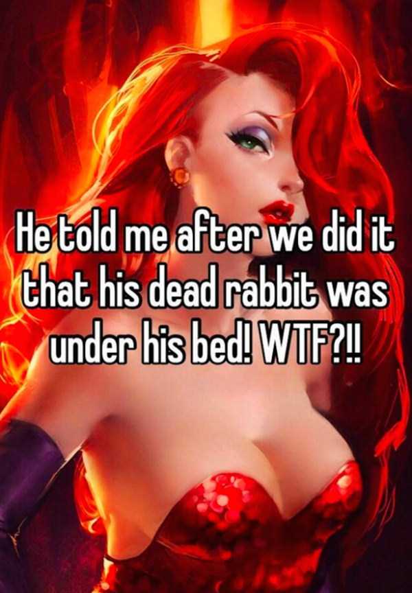 20 Awkward After Sex Confessions (20 photos)