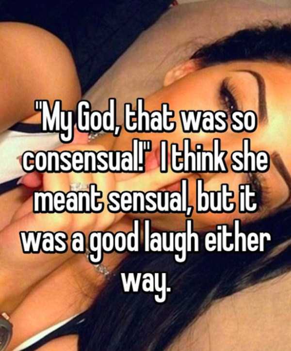 20 Awkward After Sex Confessions (20 photos)