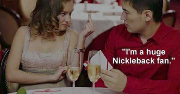 Things You Should Never Say on a First Date (21 photos)