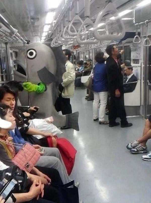 weird strange people subway 33