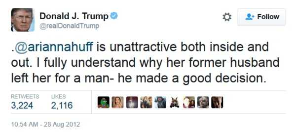 28 Donald Trumps Ridiculously Offensive Tweets (28 photos)