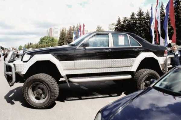 Mercedes Turned Into Eye Catching Off Road Car (30 photos)