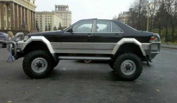 Mercedes Turned Into Eye Catching Off Road Car (30 photos)
