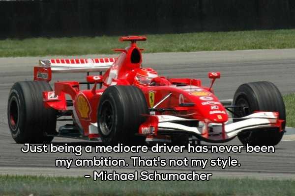 Wise Words Said by Famous Race Car Drivers (18 photos)