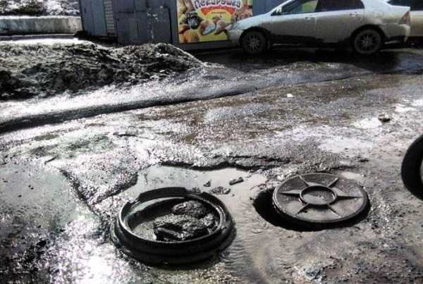 Roads in the City of Omsk are in Poor Condition (21 photos)