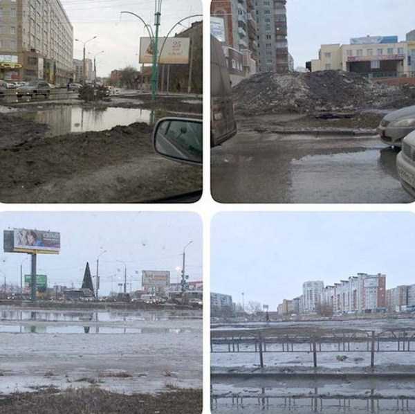 Roads in the City of Omsk are in Poor Condition (21 photos)