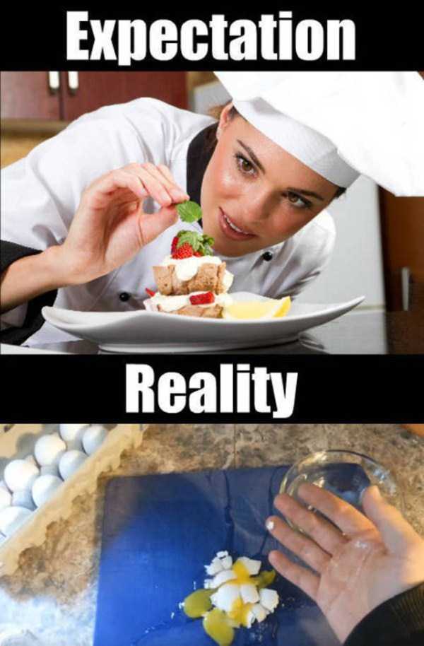 expectations vs reality funny pics 40