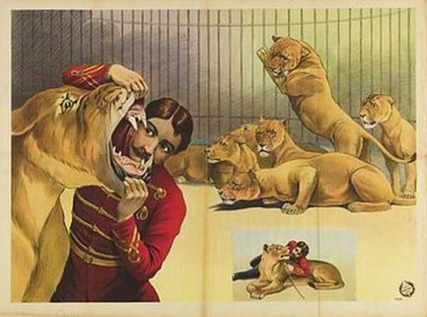 retro colored circus posters 3
