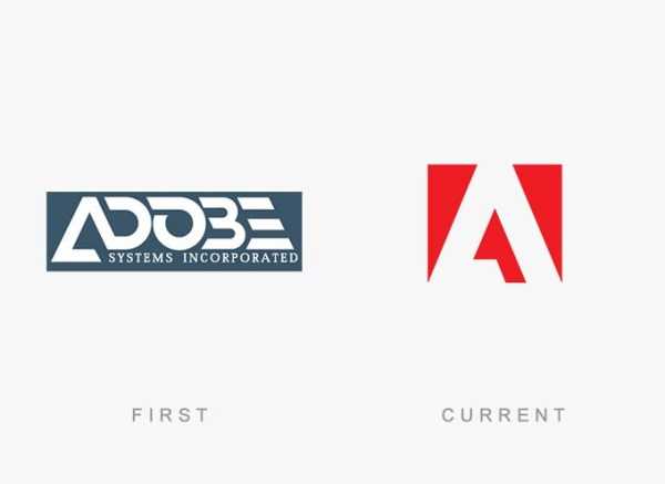 Logos of Well Known Companies Then and Now (50 photos)