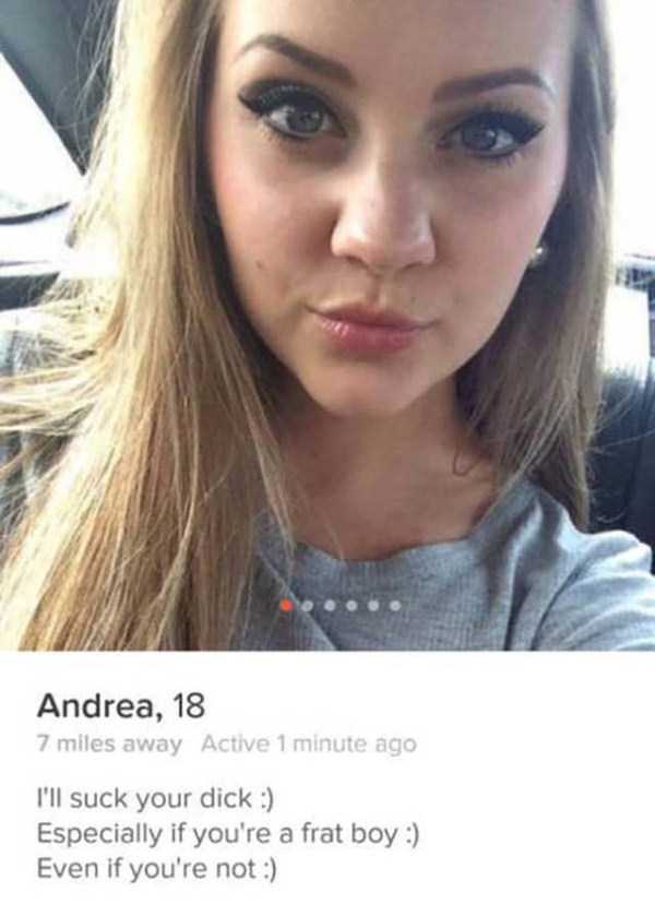 Female Tinder Users Who Get Straight To The Point (40 photos)