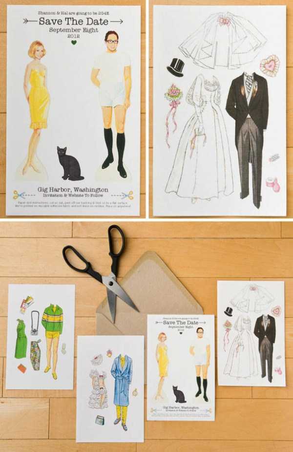 89 Awesomely Creative Wedding Invitations (89 photos)