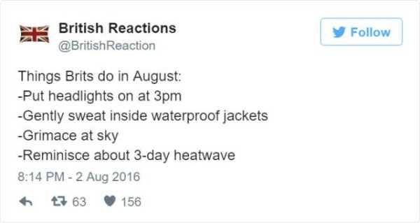 46 Funny Tweets Showing What Its Like To Be British (46 photos)