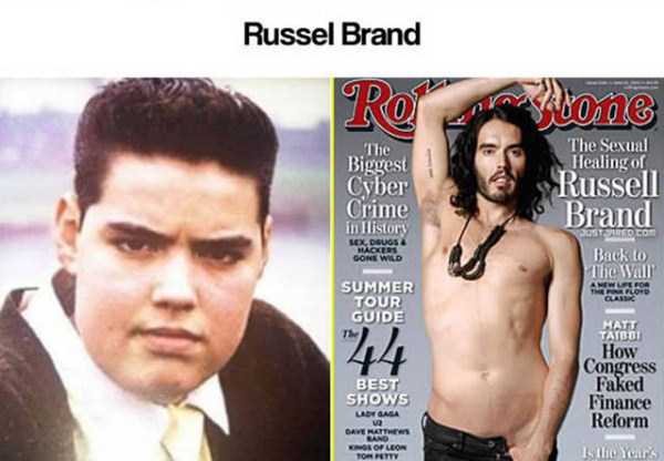 Celebs Then and Now (28 photos)
