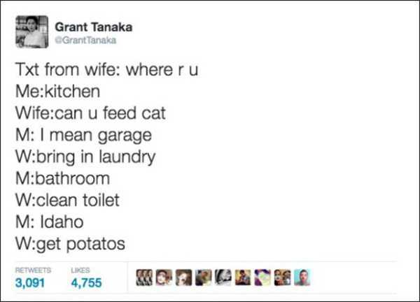 Funny Tweets About Marriage (28 photos)