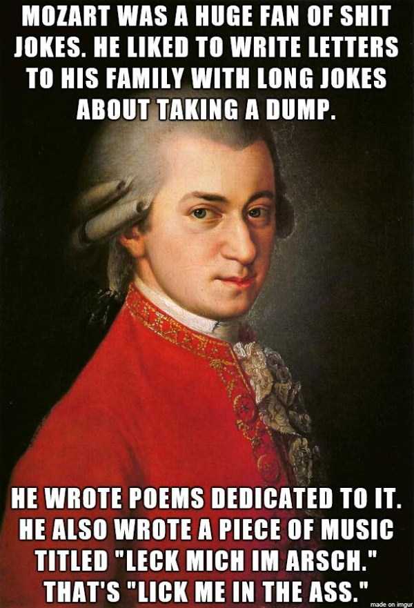 mozart facts 8