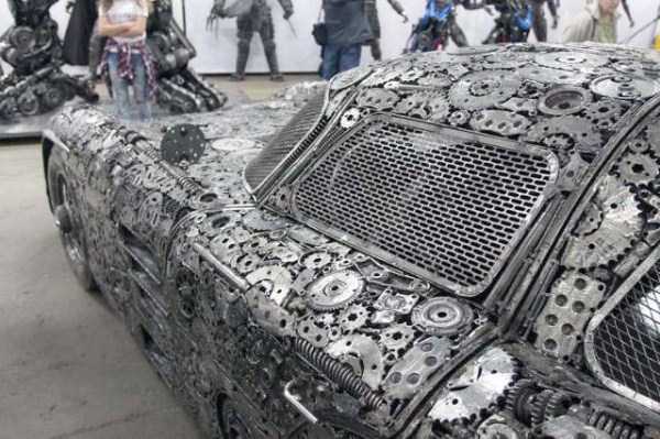 Supercars Made from Scrap Metal (12 photos)