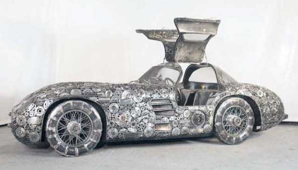 Supercars Made from Scrap Metal (12 photos)