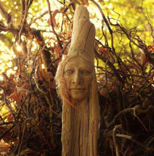 Hauntingly Beautiful Driftwood Sculptures By Debra Bernier (30 photos)