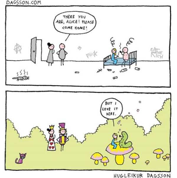 Dark Humor Comics By Hugleikur Dagsson (30 photos)
