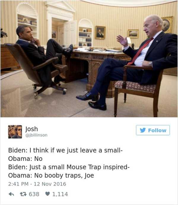 These Obama/Biden Memes Will Make You Laugh Instantly (32 photos)