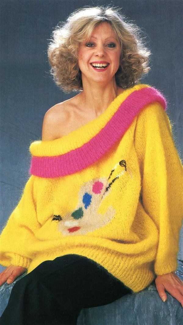 Ugly Knitted Sweaters from the 1980s (25 photos)