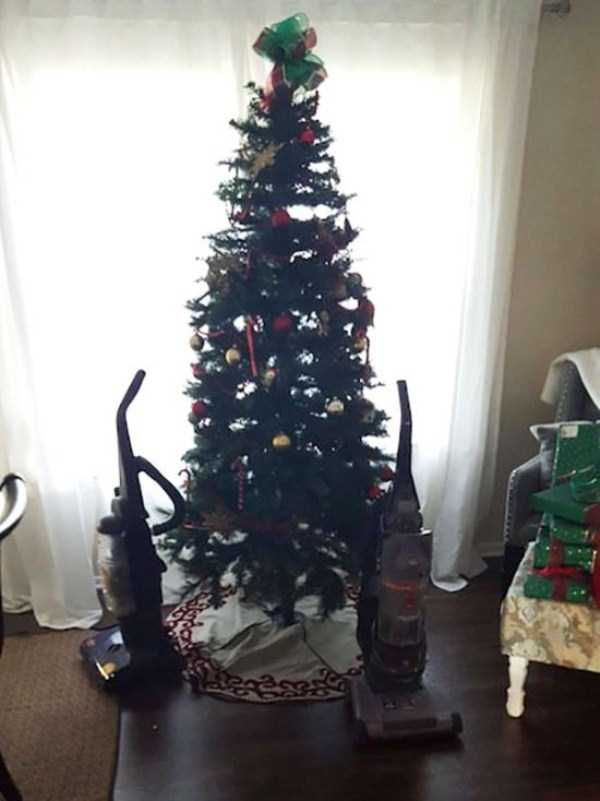 christmas trees protected from pets 21