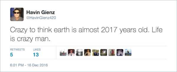 People Who Believe the Earth is 2017 Years Old (15 photos)