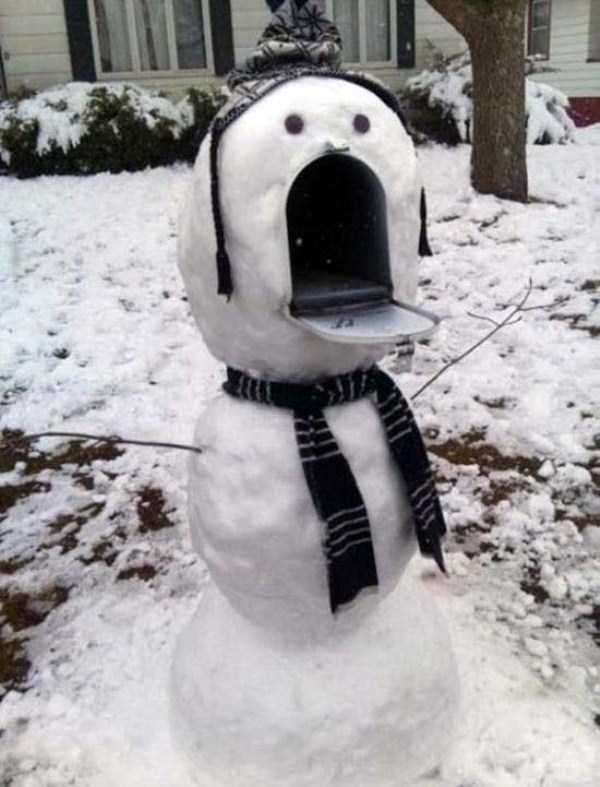 The Funniest Snowmen Out There (44 photos)