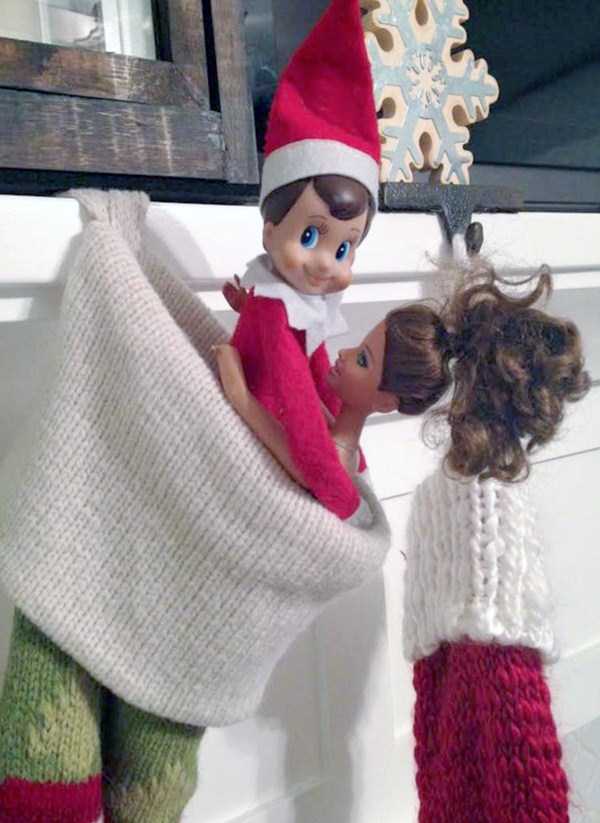 The Elf On The Shelf Caught Doing Naughty Things (37 photos)