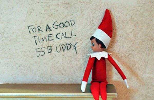 The Elf On The Shelf Caught Doing Naughty Things (37 photos)
