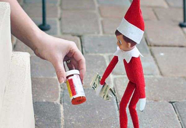 The Elf On The Shelf Caught Doing Naughty Things (37 photos)
