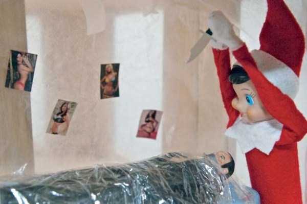 The Elf On The Shelf Caught Doing Naughty Things (37 photos)