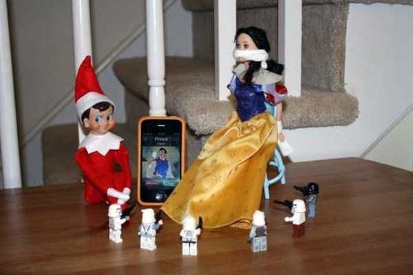 The Elf On The Shelf Caught Doing Naughty Things (37 photos)