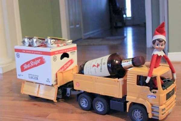 The Elf On The Shelf Caught Doing Naughty Things (37 photos)